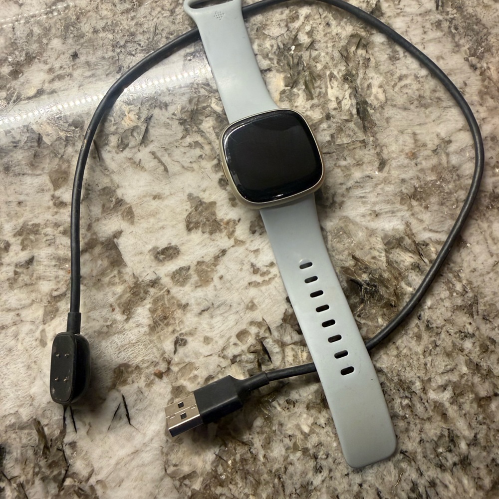 Smart Fitness Tracker with Gray Band